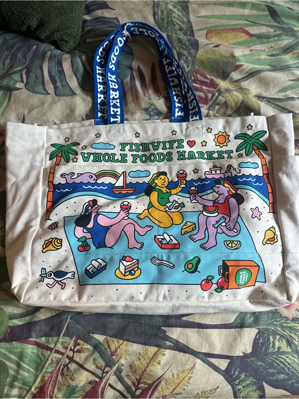 Fishwife Whole Foods Large Tote